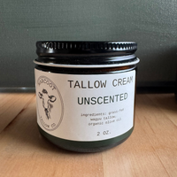 Unscented Tallow Cream